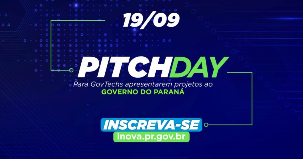 Paraná organiza evento para govtechs apresentarem novos projetos ao Estado
