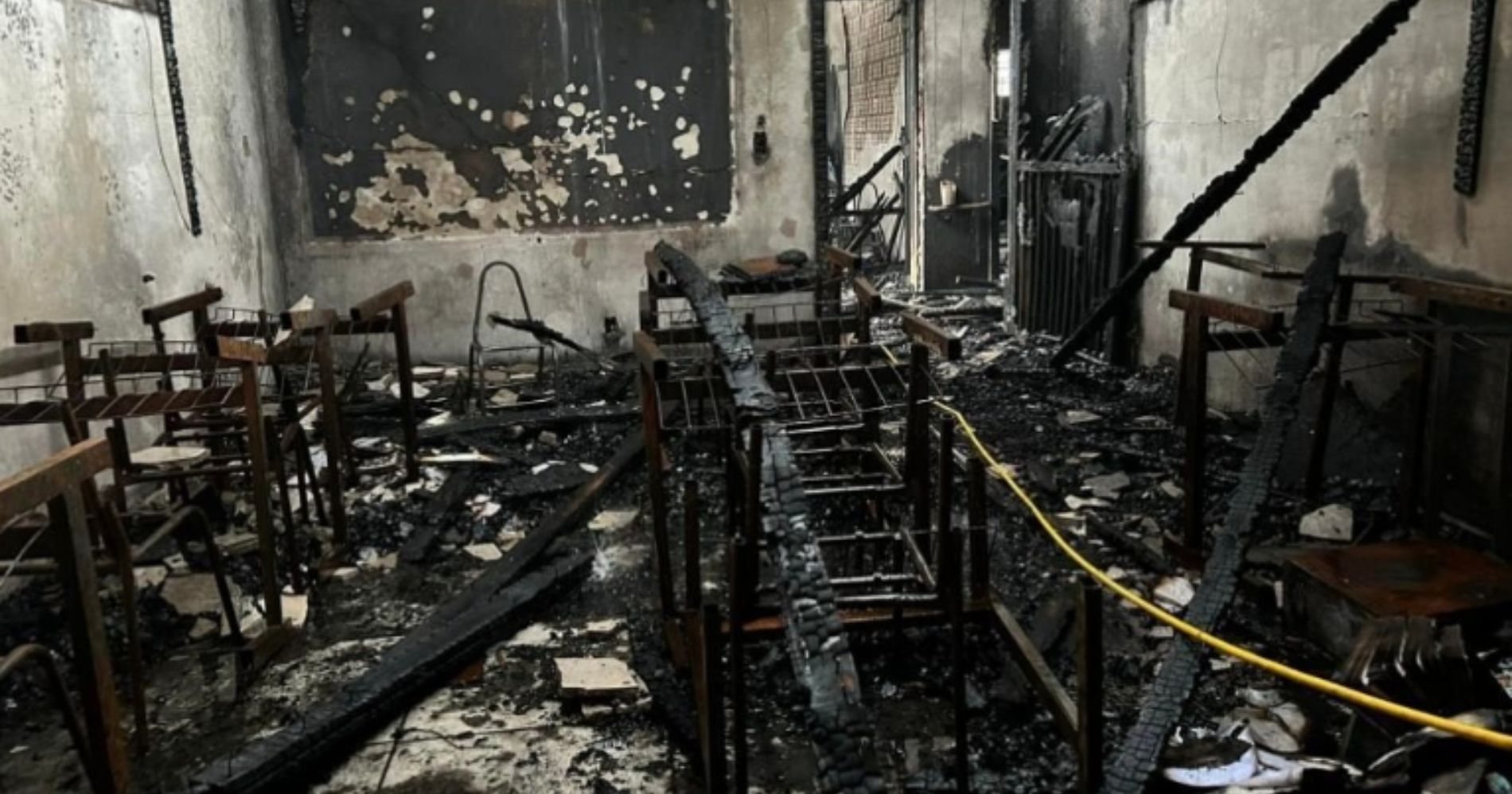 Incêndio atinge APAE de Coronel Vivida