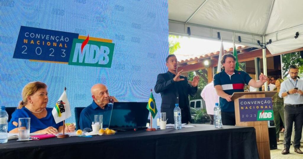 MDB do Paraná participa da Convenção Nacional e Baleia Rossi é reeleito presidente Nacional do Partido