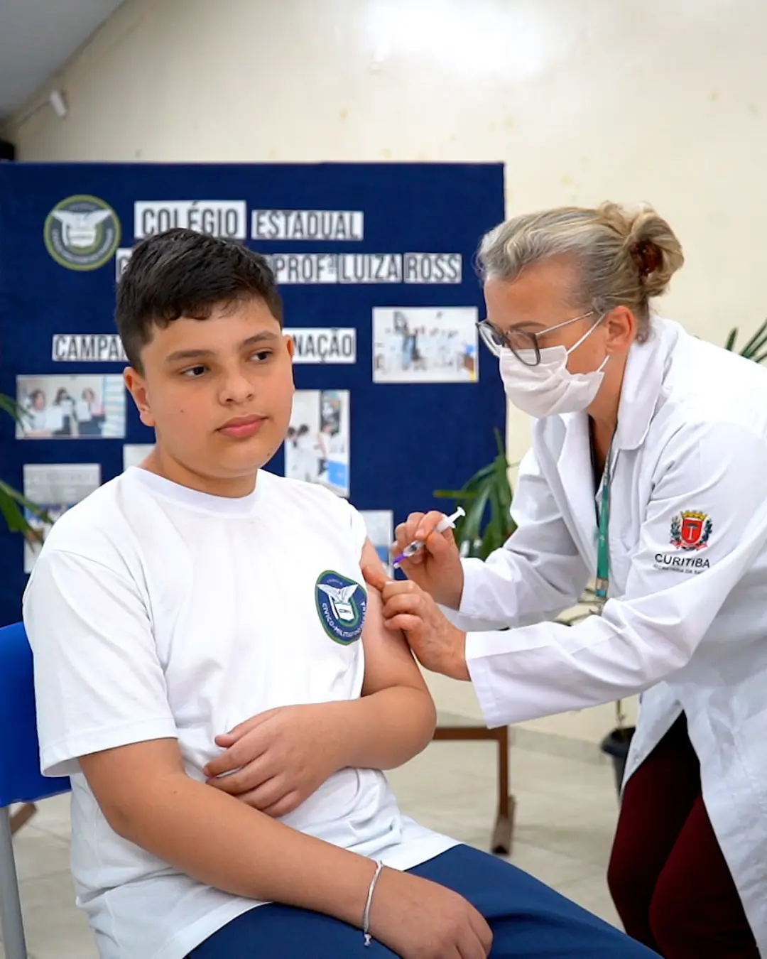 Vacinação infantil é reforçada no Paraná para assegurar saúde antes da volta às aulas