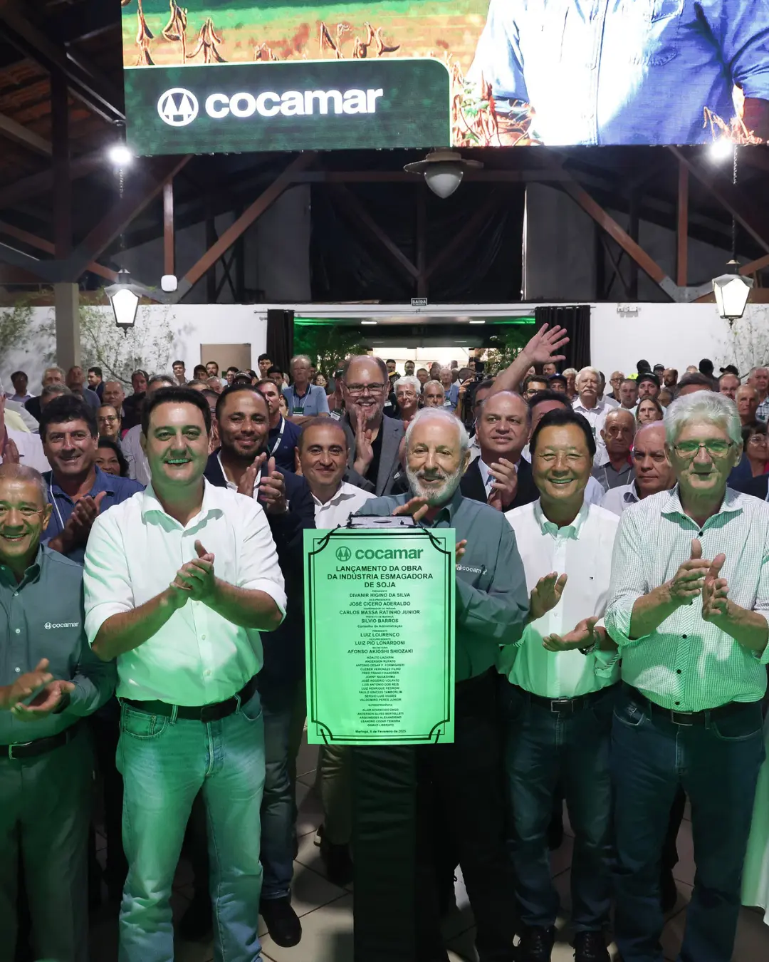 Cocamar investirá R$ 750 milhões em moderna esmagadora de soja com apoio do Paraná Competitivo