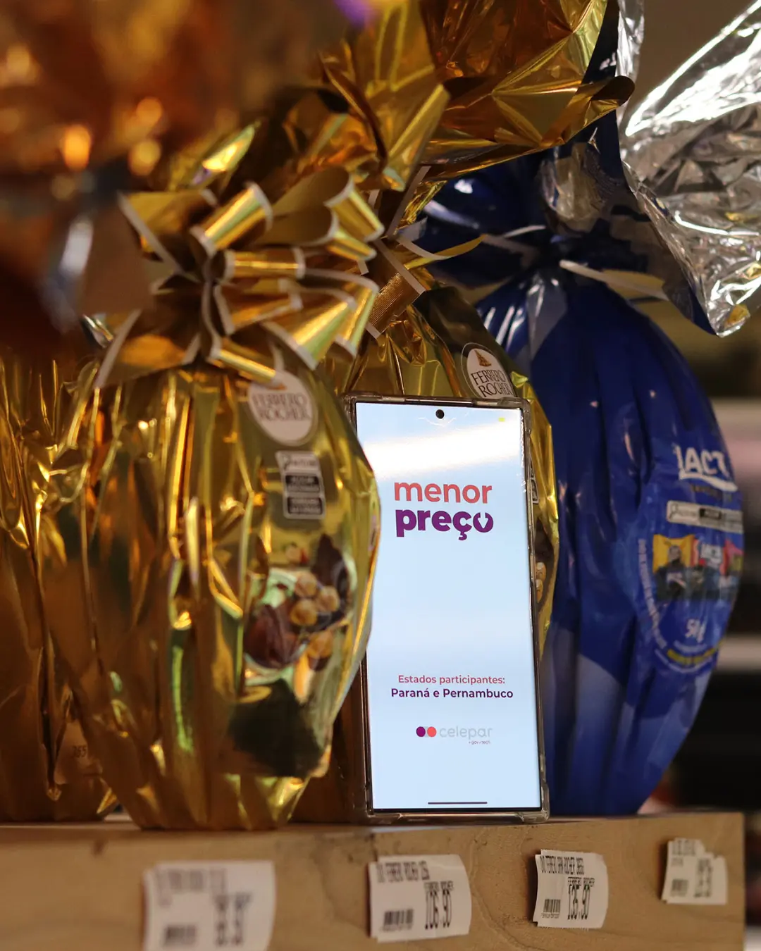 App Menor Preço ajuda a economizar até 300% nos ovos de Páscoa em Curitiba