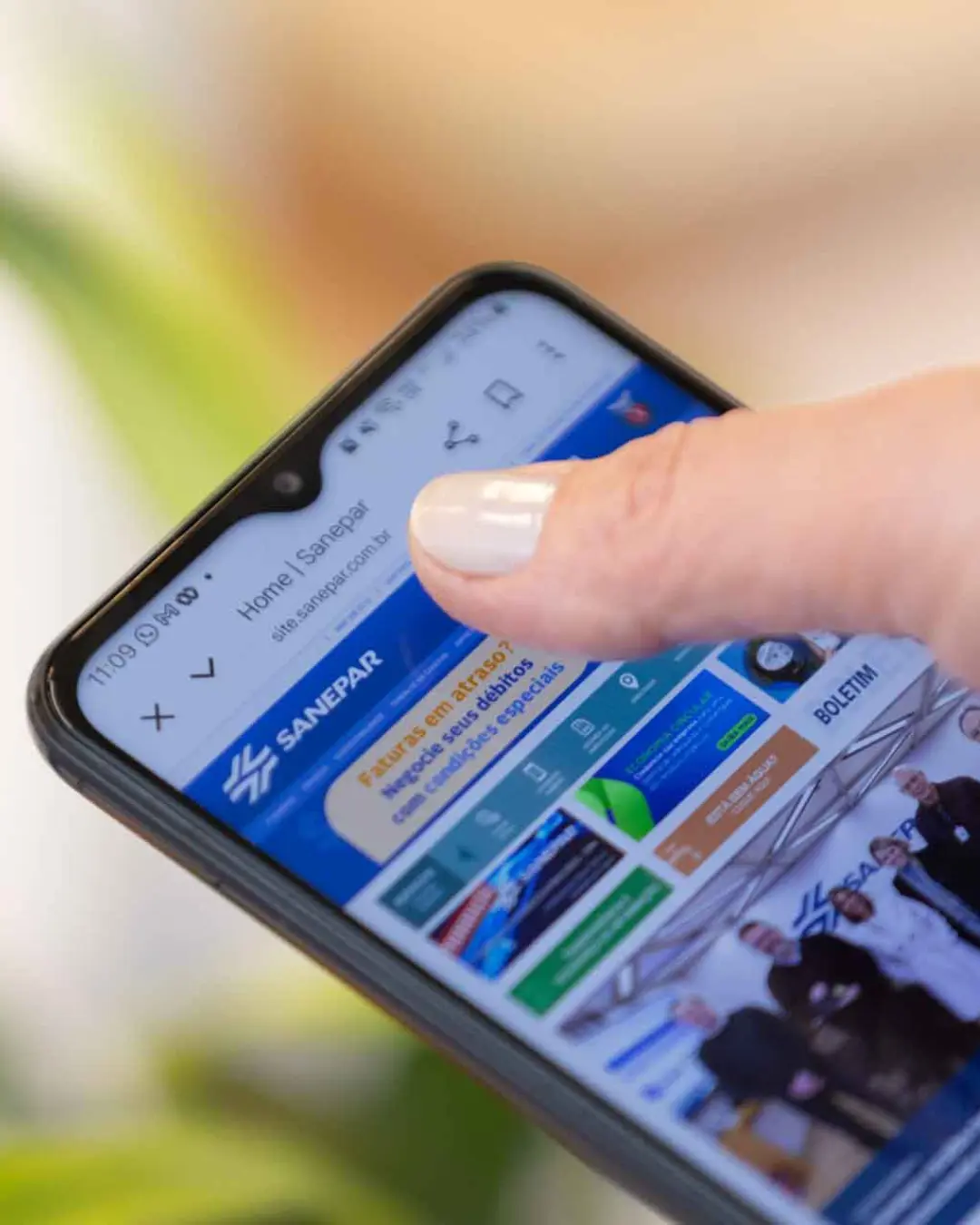 Sanepar alerta clientes sobre sites falsos e orienta medidas de segurança contra golpes